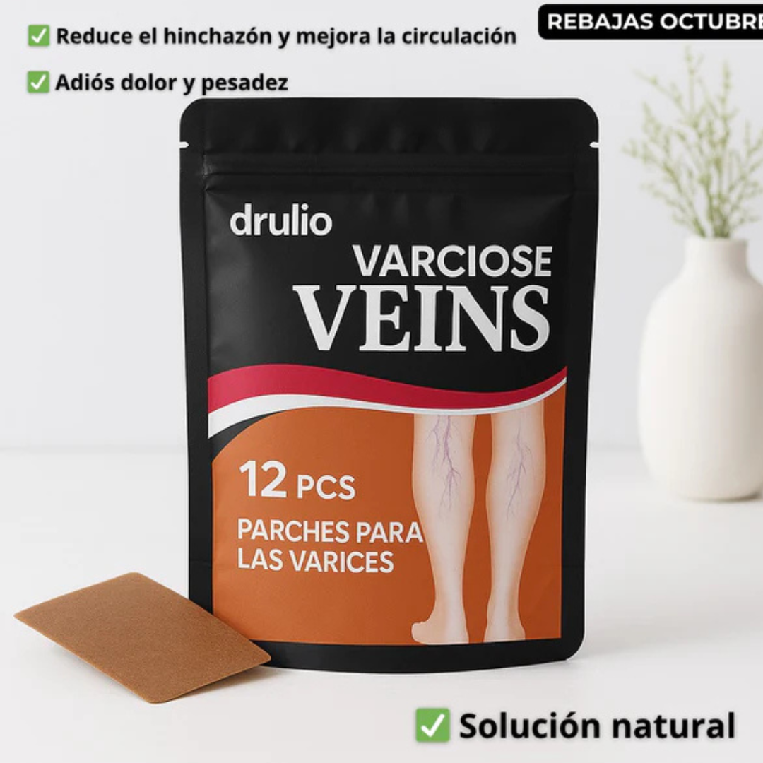 💆♀️🩹 Parches para Várices x4 – Alivio y Cuidado para tus Piernas
